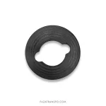 واشر تخت لاستیکی (پروانه ای) بالای مقره فشار قوی