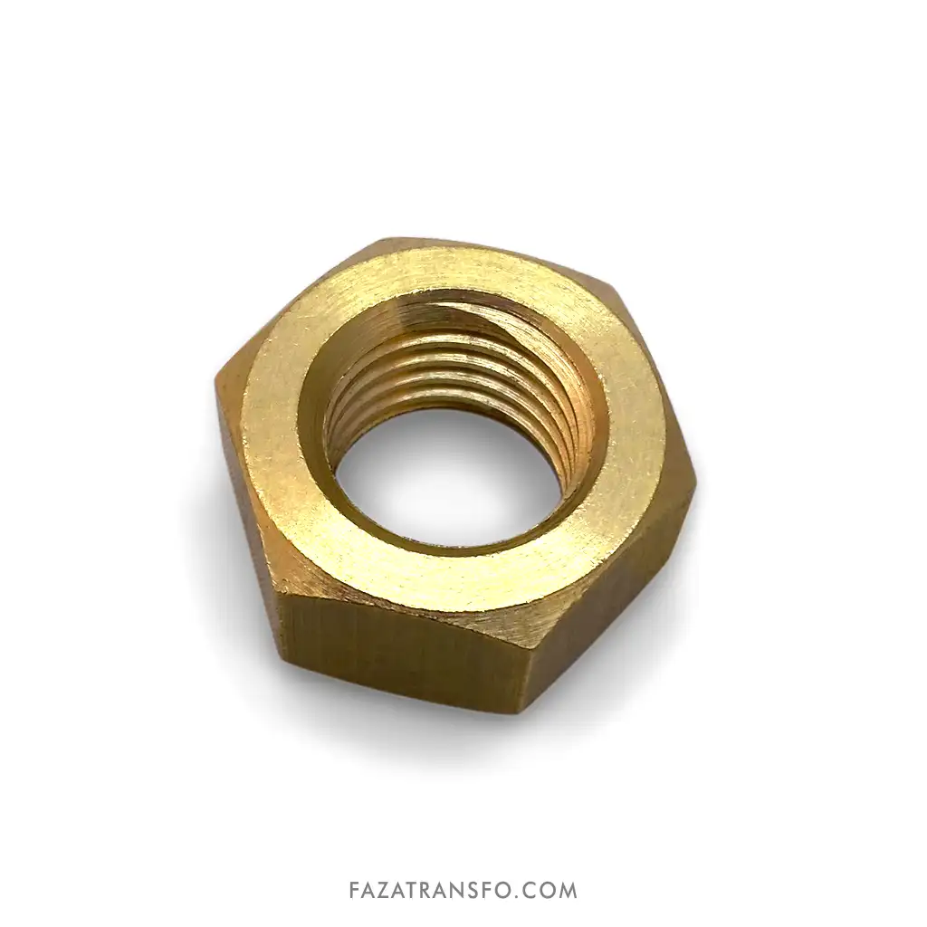 مهره برنجی شش گوش M12